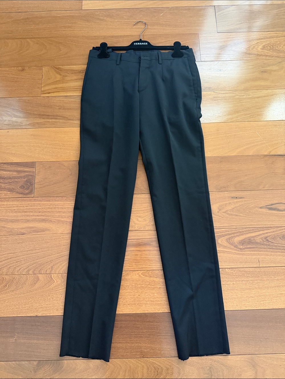 Versace Black Men's Tailored Dress Pants size 46